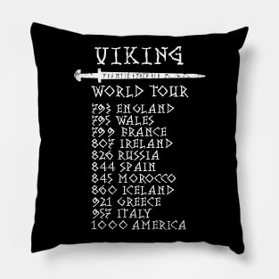 Vikings World Tour Pillow