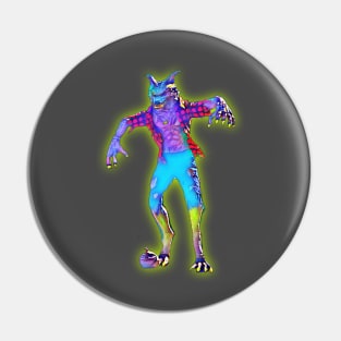 Vivid Werewolf Pin