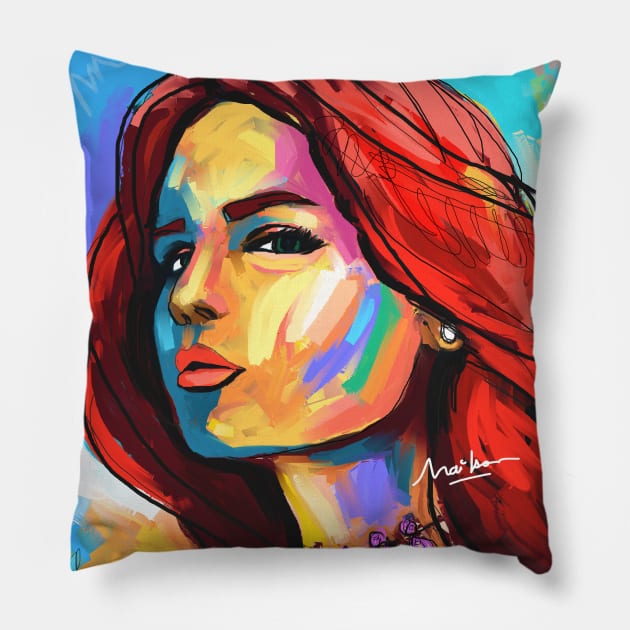 aphrodite Pillow by mailsoncello