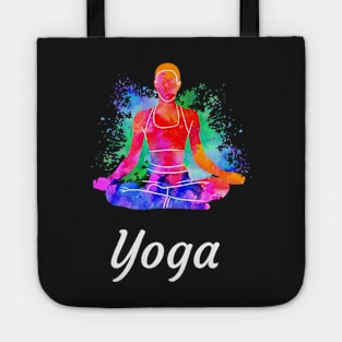 All I Need Is Love And Yoga And A Dog Tote