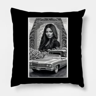 LowRider LAdy Pillow