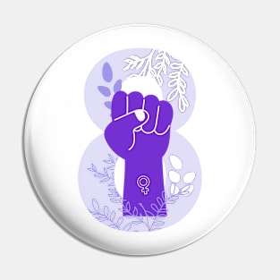 Girl power Pin