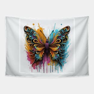 Butterfly Digital Painting Tapestry