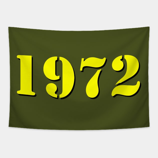 Retro 1972 Tapestry by GloopTrekker