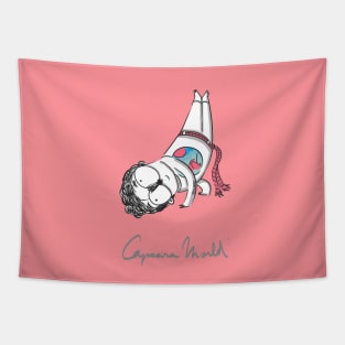 Capoeira Girl. Capoeira World Tapestry