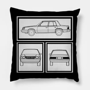 Plymouth Reliant  / Dodge Aries K Car Pillow