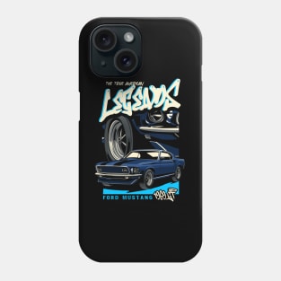 Legends Ford Mustang GT 1969 Phone Case