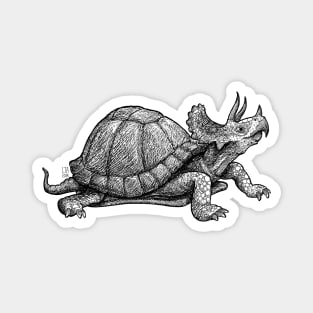 Triceraturtle Magnet