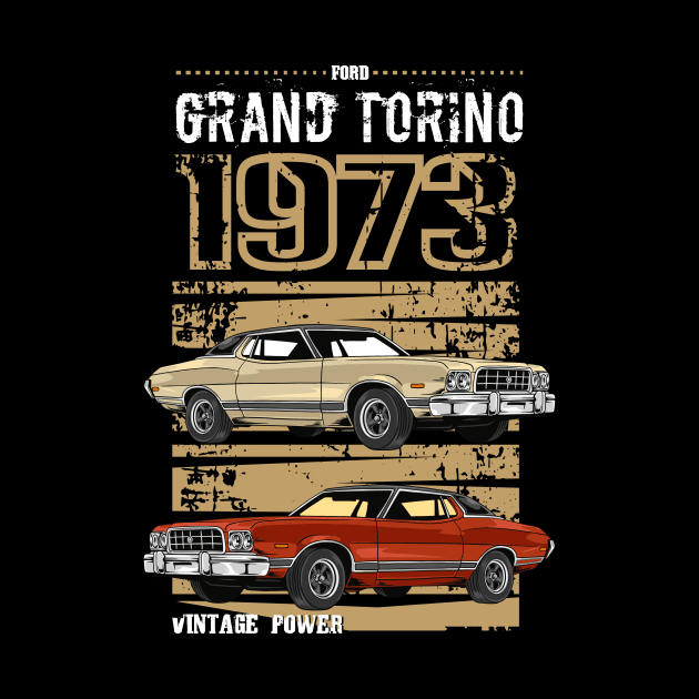 Classic V8 Torino Car by milatees