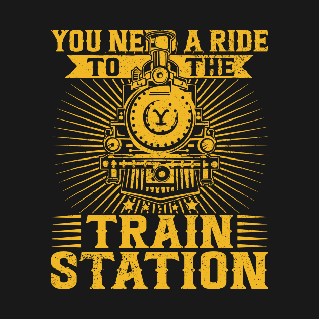 You Need a Ride to the Train Station by Aratack Kinder