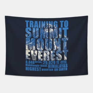 Training to Summit Mount Everest Tapestry