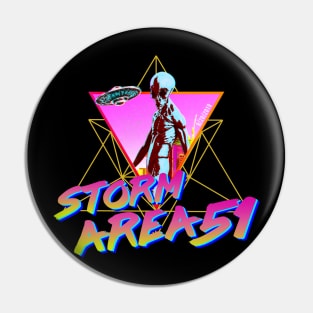 Storm Area 51 Aesthetic Pin