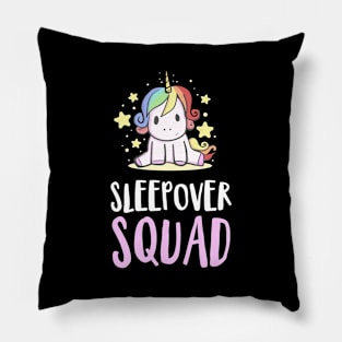 Sleepover Squad Rainbow Pillow