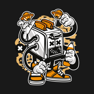 Mad scientist toaster t shirt T-Shirt