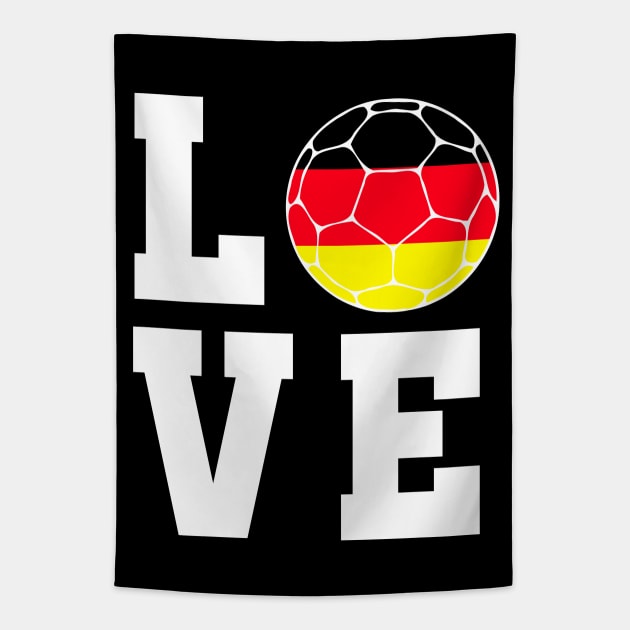 Germany World Cup Tapestry by footballomatic