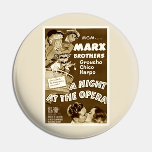 A Night At The Opera (Sepia) Pin