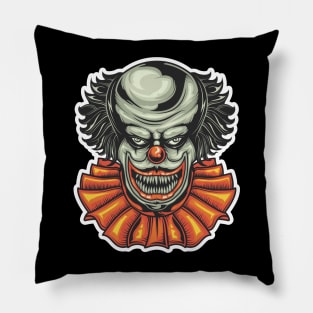 terror clown Pillow