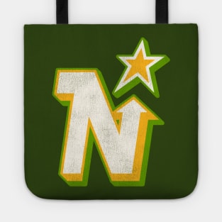 Defunct Minnesota North Stars Hockey Team Tote