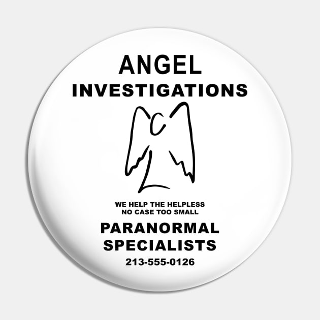 Angel Investigations Pin by n23tees