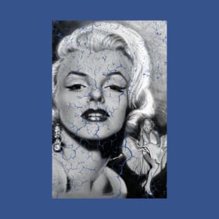 GRAYSCALE MONROE PORTRAIT T-Shirt