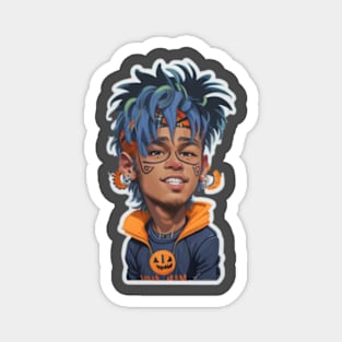 neymar brazil football Halloween Magnet