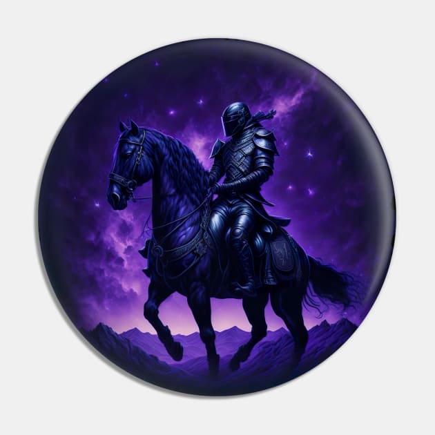 "Warrior of the Night: A Magical Warrior Embracing Splendor" Pin by Hexen_3