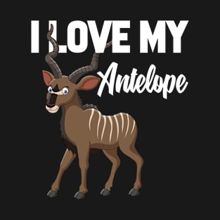 I Love My Antelope T-Shirt