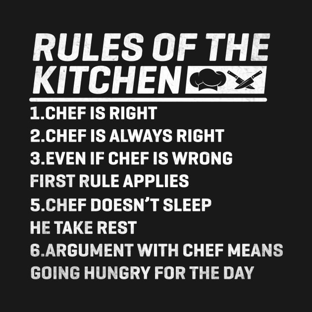 Rules of the kitchen by Fun Planet