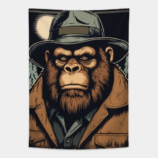 Detective Sasquatch Tapestry