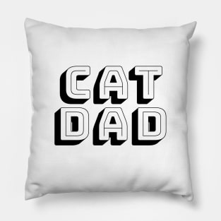 Cat dad Pillow