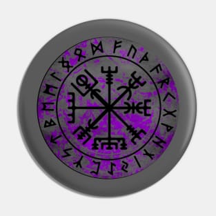 Viking Vegvisir Symbol Pin