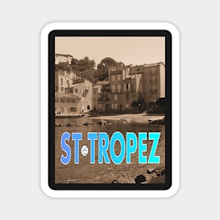St.Tropez vue village Magnet