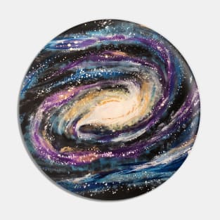 Galaxy Painting Pin