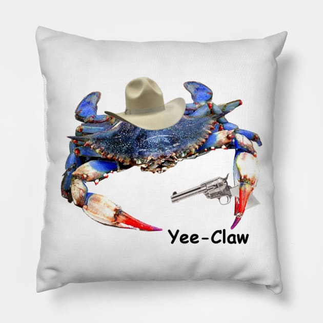 Yee-Claw Pillow by Art of V. Cook