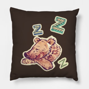 Snoozy Bear Pillow