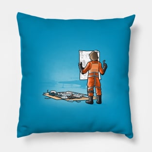 Sweden droid Pillow