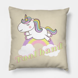 tool band ll unicorn Pillow