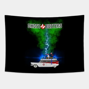 Ecto 1 Ghost Busters Tapestry