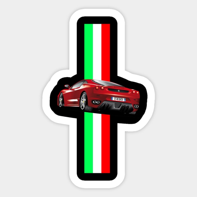 Ferrari - Cars - Sticker