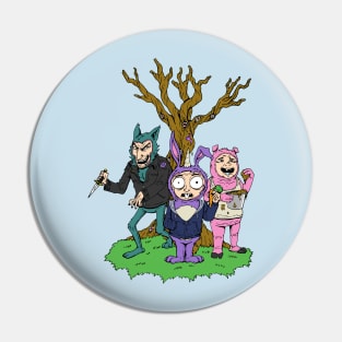 Creepy Toons Pin