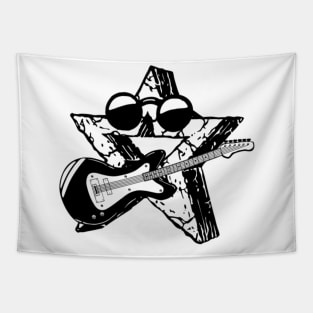 Guitar star shirt Tapestry