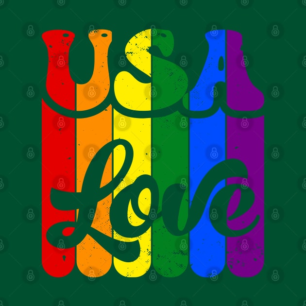 USA Rainbow Love by bobacks