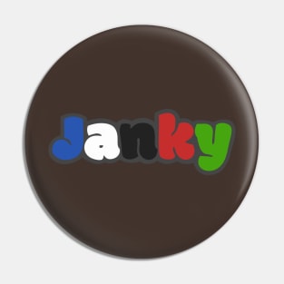 Janky | WUBRG JANKY MTG COLORS Pin