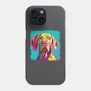 Vizsla Pop Art - Dog Lover Gifts Phone Case