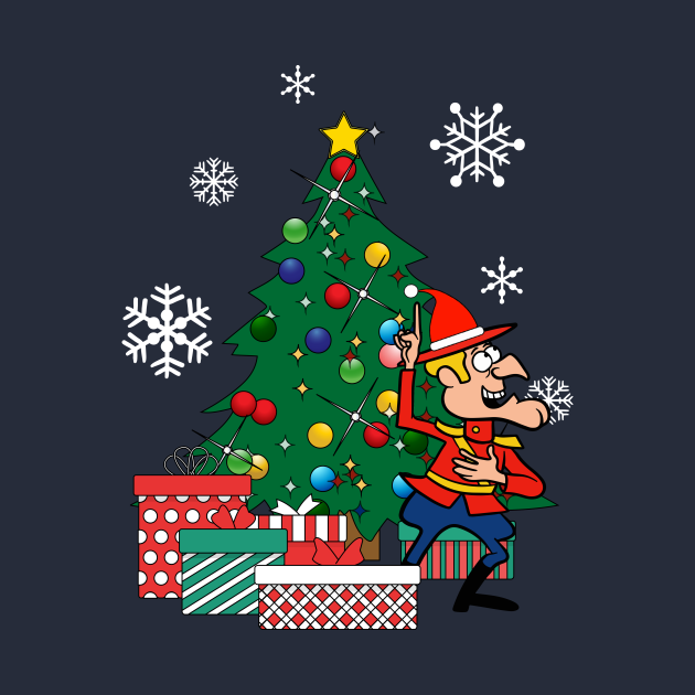 Dudley Do Right Around The Christmas Tree Dudley Do Right TShirt