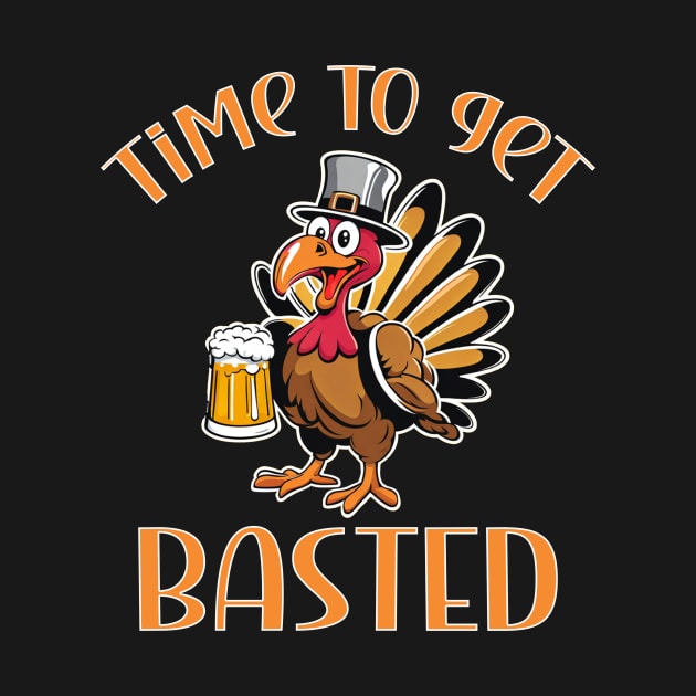 Thanksgiving turkey beer time to get basted by Edgi