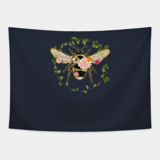 Bee and Flowers Tapestry