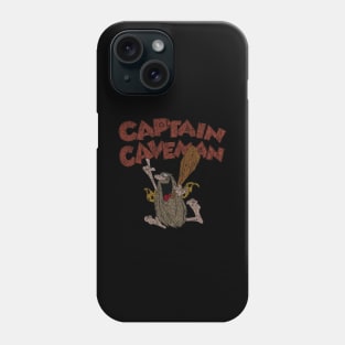 Vintage Captain Caveman Phone Case