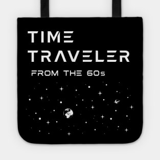 TIME TRAVELER, From the 60's. Nostalgia, down memory lane. Tote