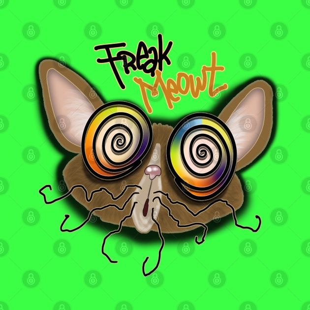 freak meowt by bobgoodallart